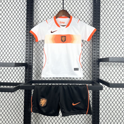 2026 Netherlands Away World Cup Football Shirt Kids Size