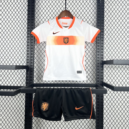 2026 Netherlands Away World Cup Football Shirt Kids Size