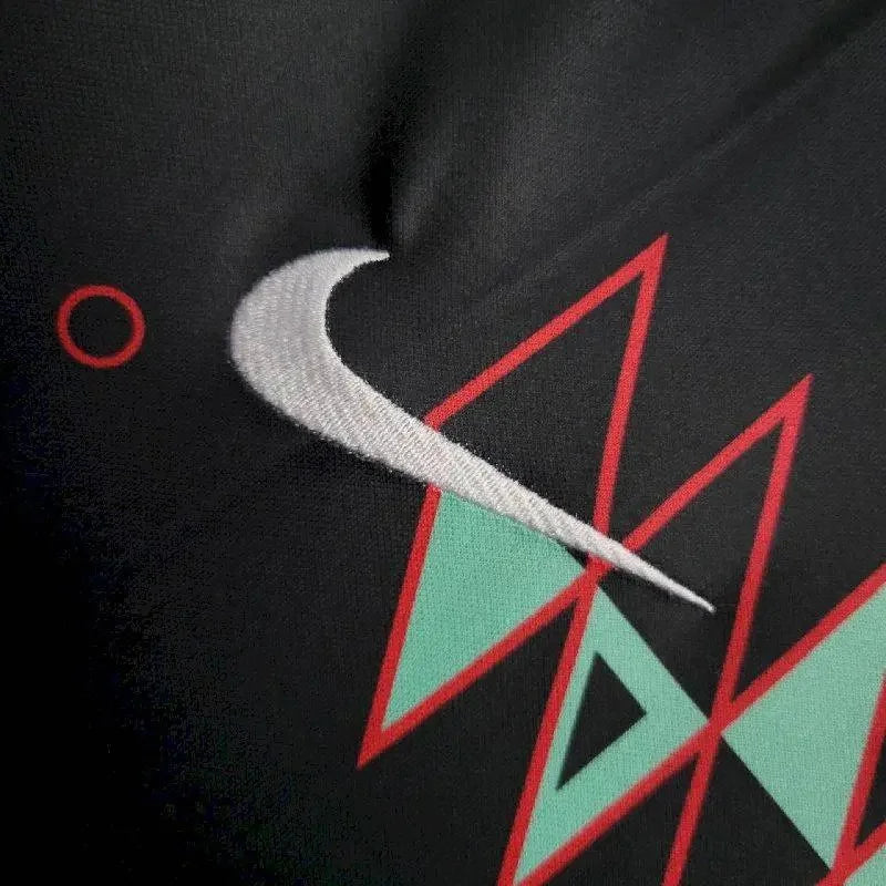 2024 Portugal Training Wear Black Football Shirt