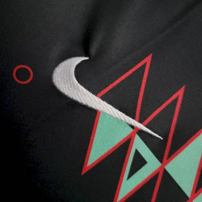 2024 Portugal Training Wear Black Football Shirt