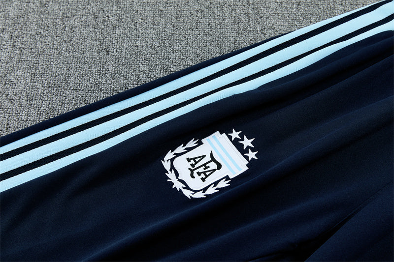 2026/2027 Argentina Half-Pull  Blue Tracksuit