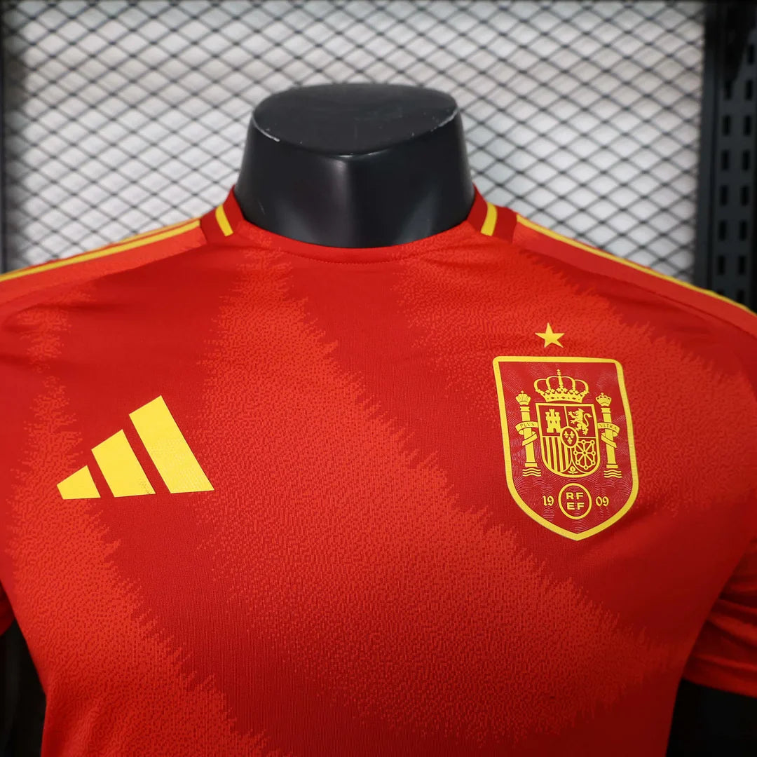 2024 Spain Home Football ShirtPlayer Version