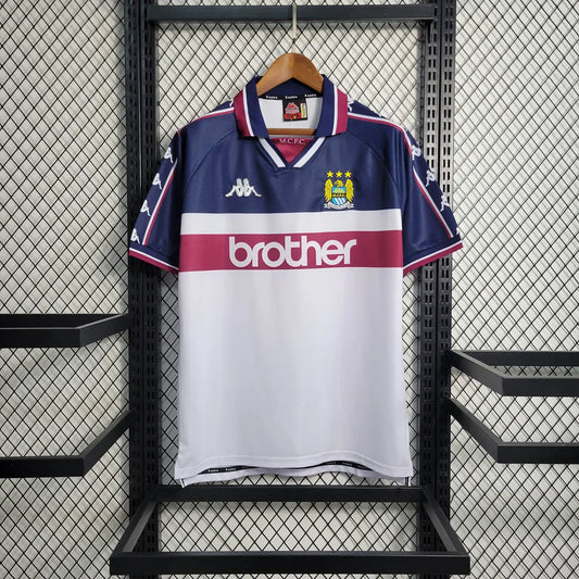 1997/1998 Retro Manchester City Away Football Shirt