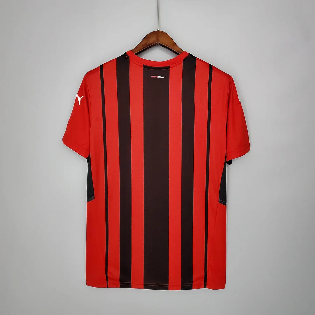 AC Milan Soccer Jersey Home 2021/2022 Retro