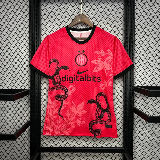 2024/2025 Inter Milan Special Edition Red Football Jersey