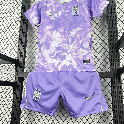 2026 South Korea Away World Cup Football Shirt Kids Size