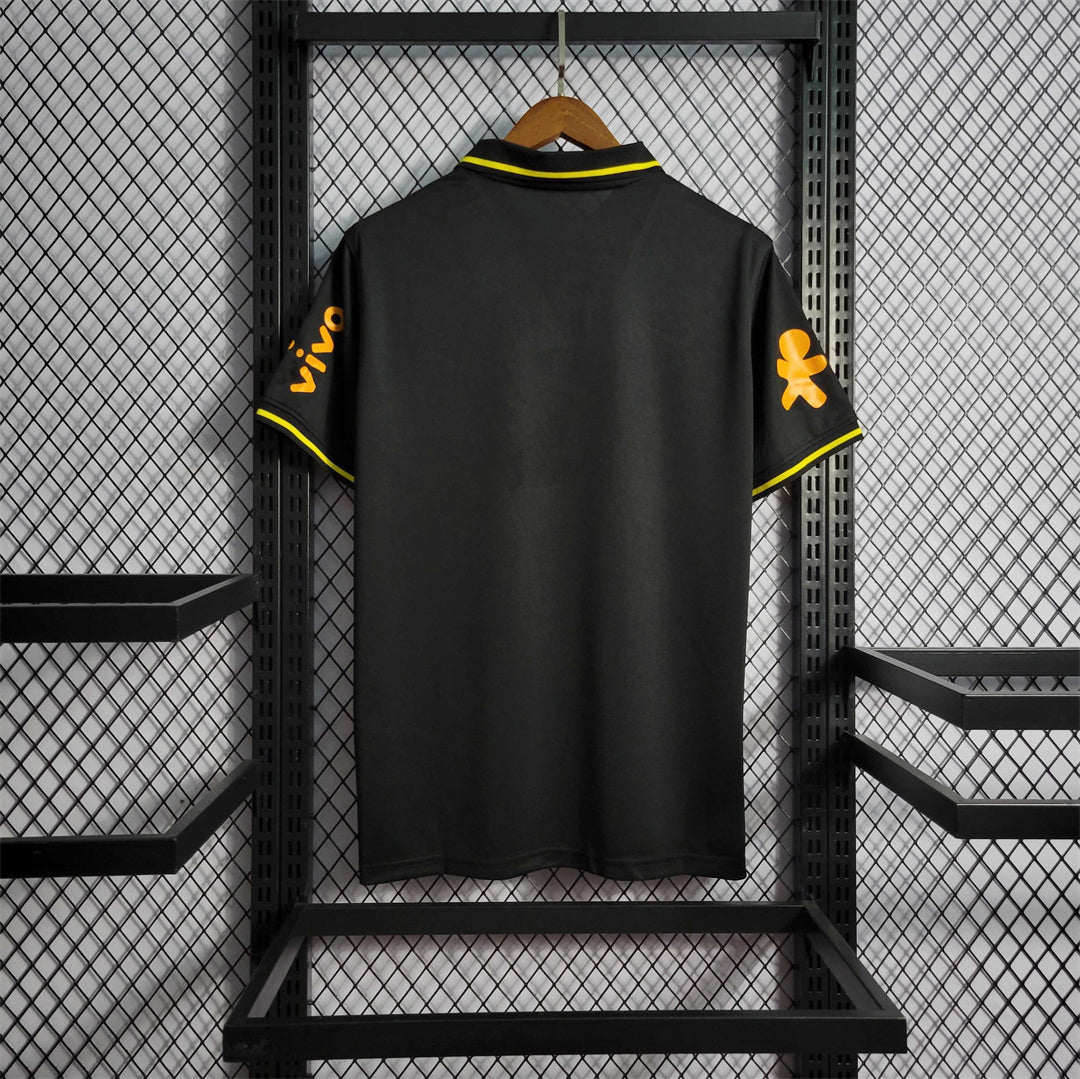 Brazil POLO Black Shirt