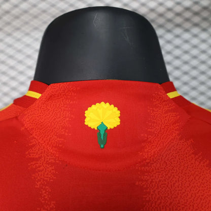 2024 Spain Home Football ShirtPlayer Version
