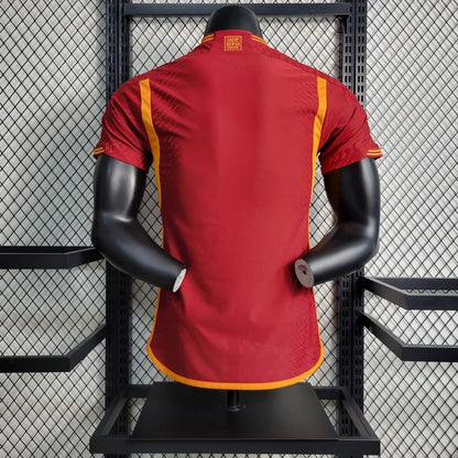 2023/2024 Roma Legacy Home Soccer JerseyPlayer Version
