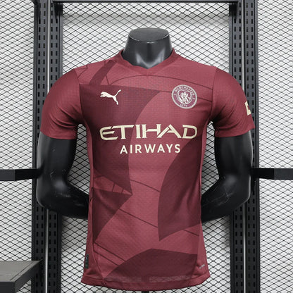 2024/2025 Manchester City Third Away Football Shirt Player Version