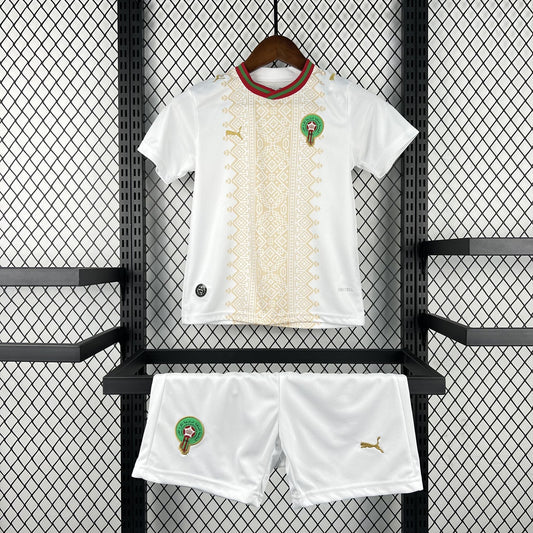 2026 Morocco Away World Cup Football Jersey Kids Size