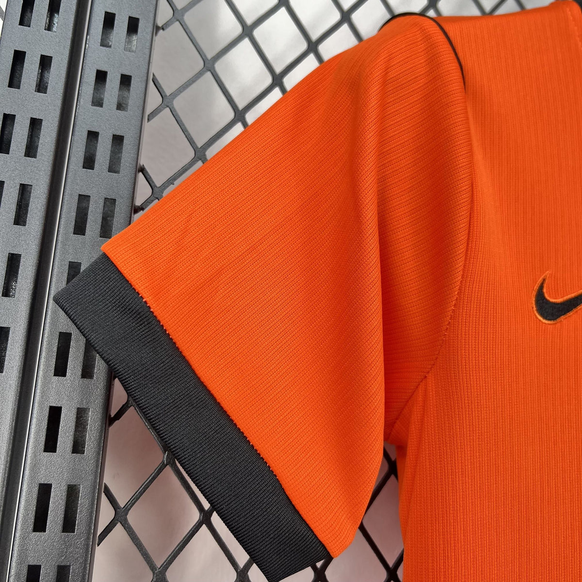 2026 Netherlands Home World Cup Football Shirt Kids Size
