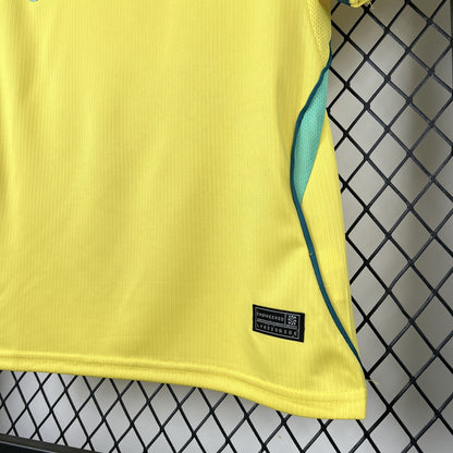 2026 Brazil Home World Cup Football Shirt Kids Size