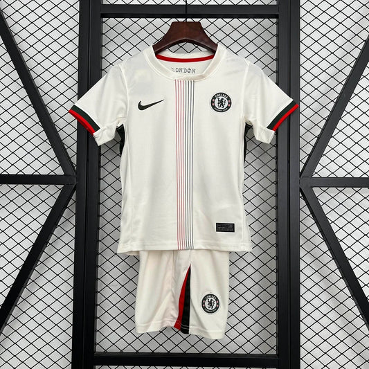 2025/2026 Chelsea Away Football Shirt Kids Size