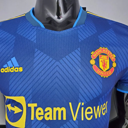 Manchester United Football Shirt Third Away 2021/2022 RetroPlayer Version