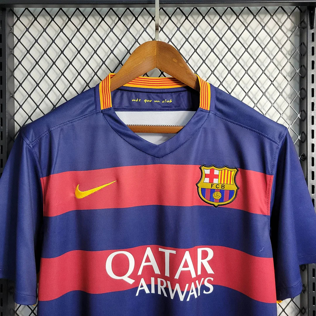 2015/2016 Retro Barcelona Football Shirt Home