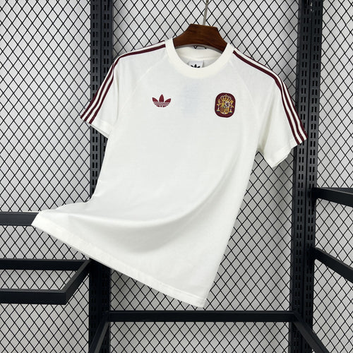 2026 Spain  White US Packs Casual Shirt