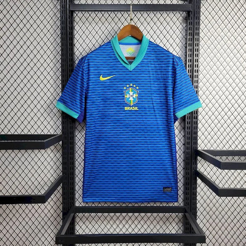 2024 Brazil Away Soccer Jersey