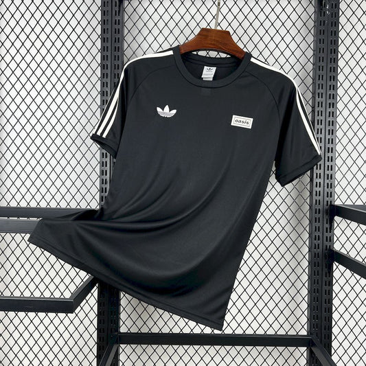 2025/26 Oasis Adidas Black Shirt Football