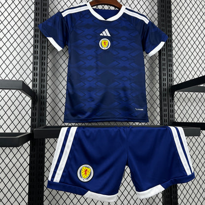 2026 Scotland Home World Cup Football Jersey Kids Size