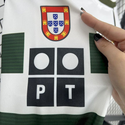 2001/2003 Retro Long Sleeve Sporting Lisbon Home Football Shirt