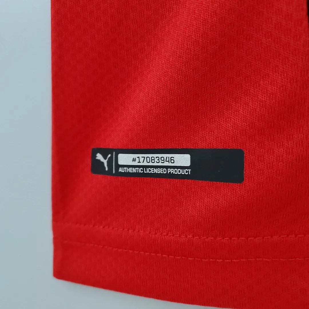 AC Milan Soccer Jersey Home 2021/2022 Retro