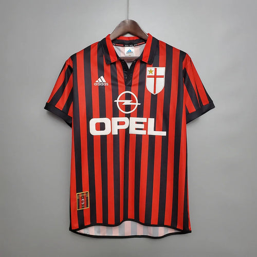 1999/2000 Retro AC Milan Home Football Shirt