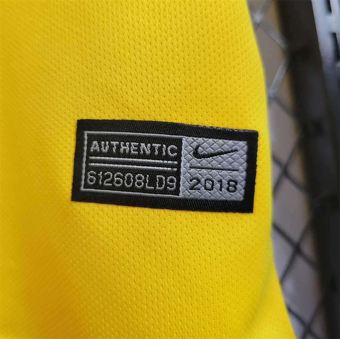 2018 Retro Brazil Football Jersey Home