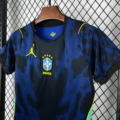 2026 Brazil Away World Cup Football Shirt Kids Size