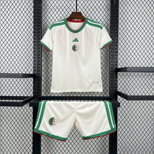 2026 Algeria Home World Cup Football Jersey Kids Size