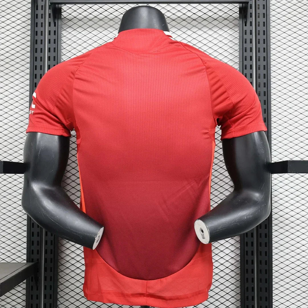 2024/2025 Manchester United Home Soccer JerseyPlayer Version