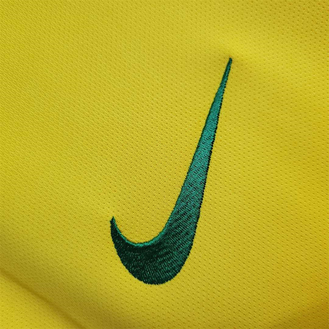 2018 Retro Brazil Football Jersey Home
