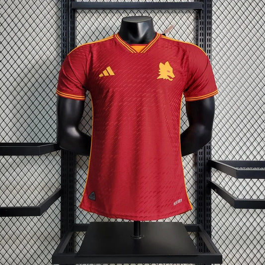 2023/2024 Roma Legacy Home Soccer JerseyPlayer Version