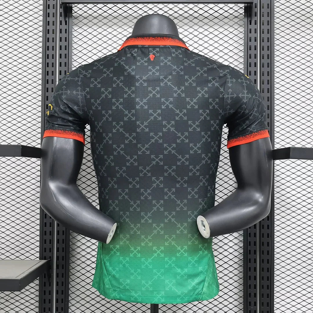 2024/2025 Player Version AC Milan x OFF-WHITE Football Shirt