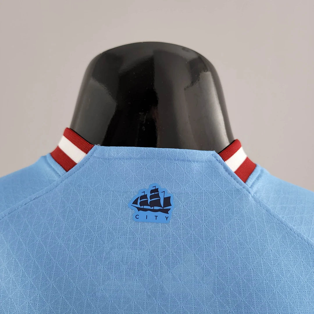 2022/2023 Manchester City Home Football ShirtPlayer Version