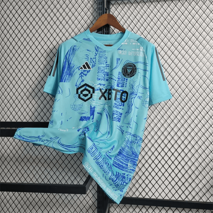 2023/2024 Inter Miami Training Wear blue Soccer Jersey