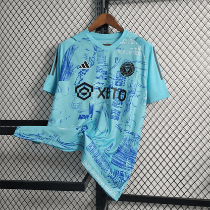 2023/2024 Inter Miami Training Wear blue Soccer Jersey