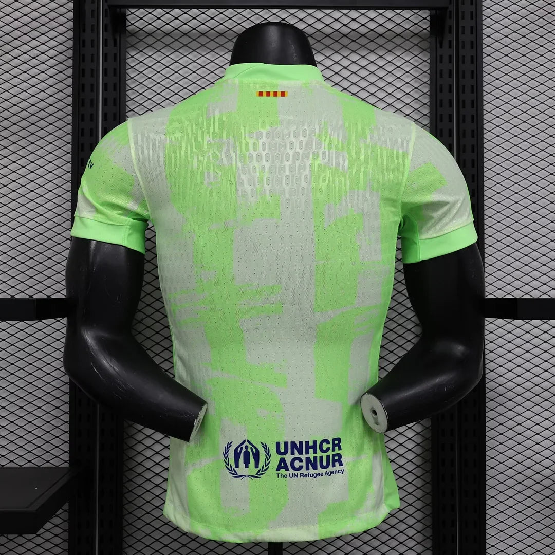 2024/2025 Barcelona Third Away Football ShirtPlayer Version