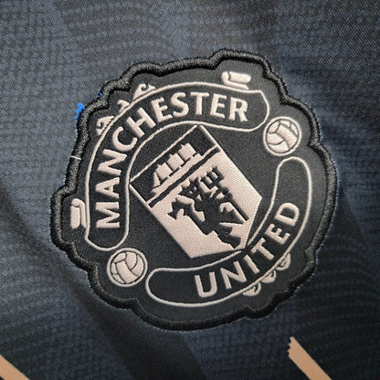 2022/2023 Manchester United Training Wear Black Football Shirt