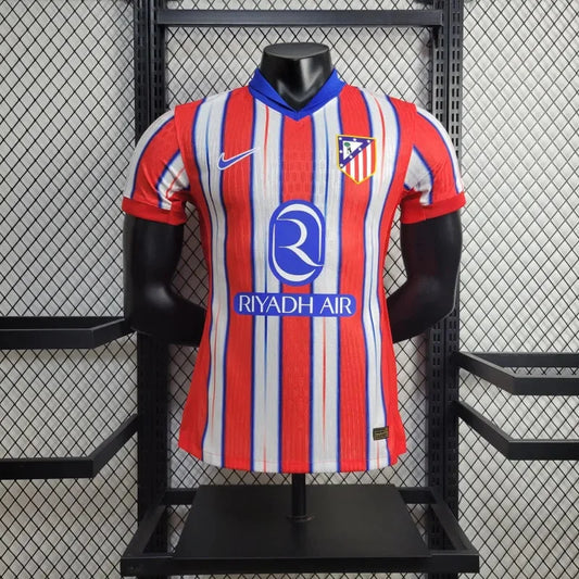 2024/2025 Atletico Madrid Home Soccer JerseyPlayer Version