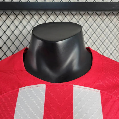 2023/2024 Atletico Madrid Home Soccer JerseyPlayer Version