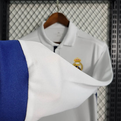 2016/2017 Retro Long Sleeve Real Madrid Home Football Shirt