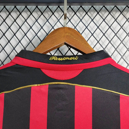 2006/2007 Retro Long Sleeve AC Milan Home Football Shirt
