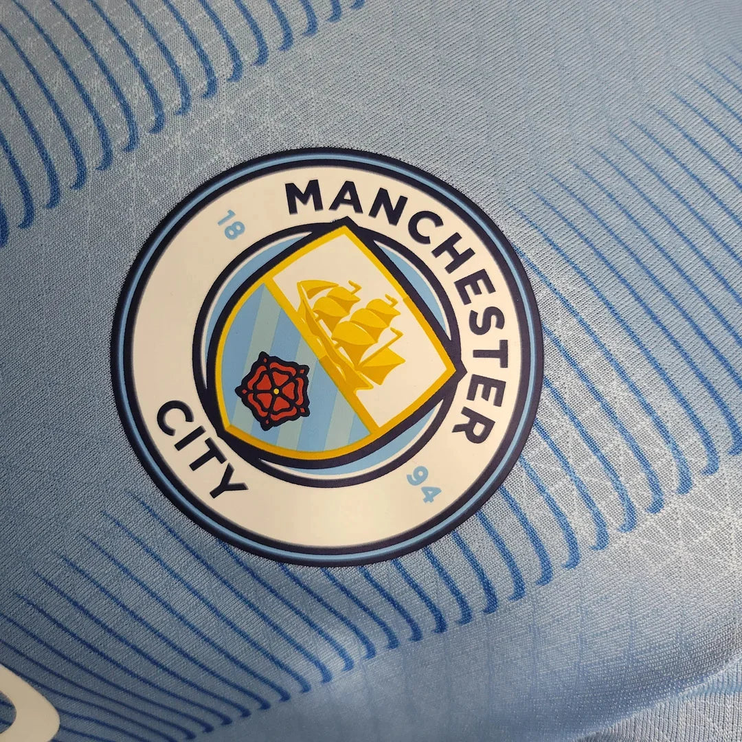 2023/2024 Manchester City Home Football ShirtPlayer Version
