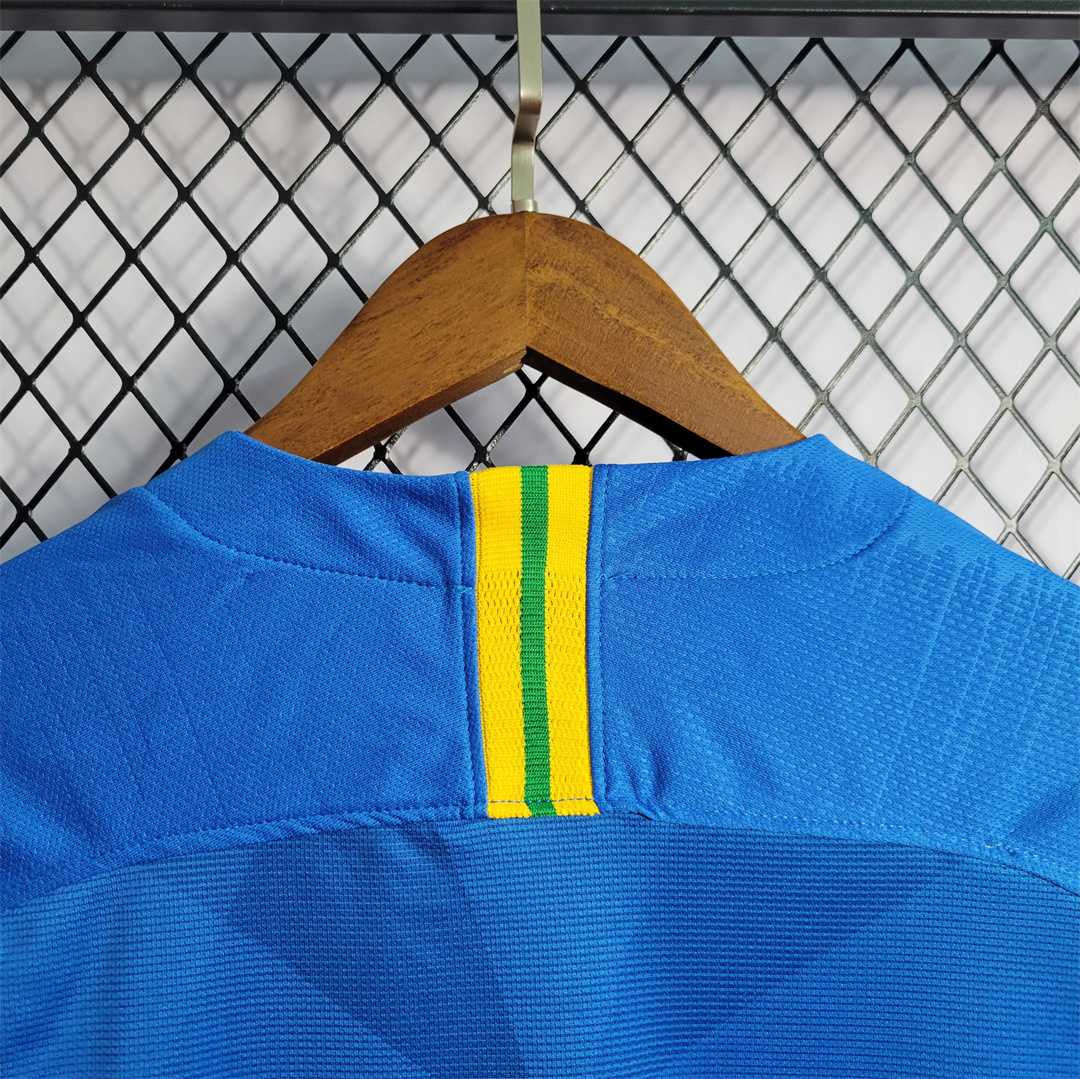 2018 Retro Brazil Football Jersey Away