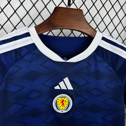 2026 Scotland Home World Cup Football Jersey Kids Size