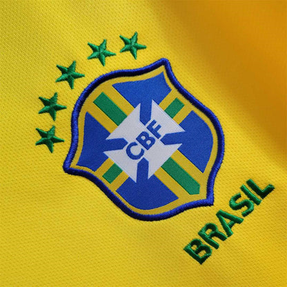 2018 Retro Brazil Football Jersey Home