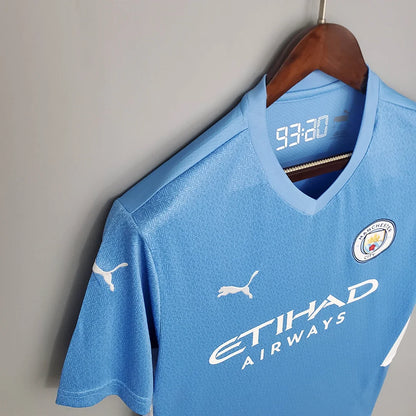 Manchester City Football Shirt 2021/2022 Retro Home
