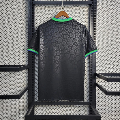 Brazil 2024 Black Leopard Special Edition Football Shirt