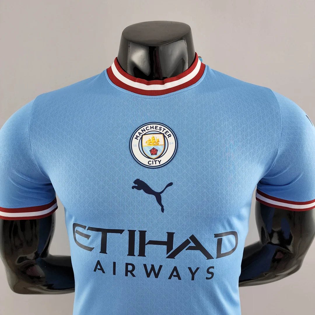 2022/2023 Manchester City Home Football ShirtPlayer Version
